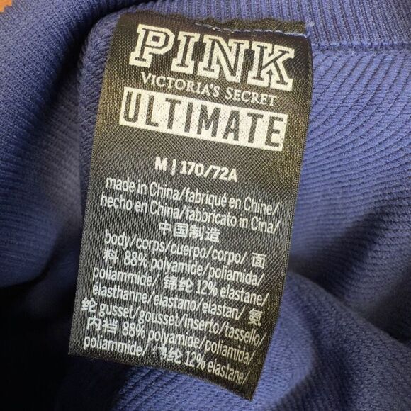 Pink Victoria's Secret Ultimate Women's Medium Blue High Waisted Ankle Leggings - Picture 5 of 6